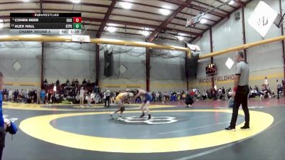 106 lbs Champ. Round 3 - Alex Hall, St Plus X vs Cohen Reer, Edison