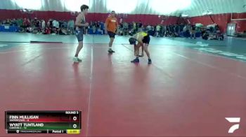 120 lbs Round 3 (4 Team) - Wyatt Tuntland, Canton 2 vs Finn Mulligan, Watertown