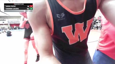 128 lbs Champ. Round 2 - Andrew Lucero, Washington vs Drew Popst, Monte Vista