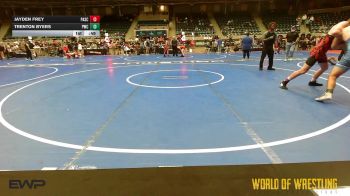 157 lbs Consolation - Jayden Frey, Pasco Wolfpack Wrestling Club vs Trenton Byers, Powerhouse Wrestling Club