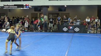 49 lbs 3rd Place Match - Axel Roberts, Bobcat Wrestling Club vs Tommy Hohenadel, Lake Zurich Cubs