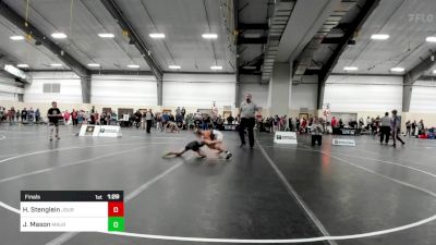 70 lbs Final - Hudson Stenglein, Journeymen Wrestling Club vs Jasper Mason, Maurer Coughlin Wrestling Club