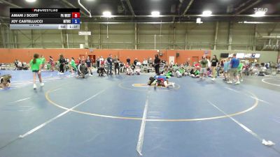 60 kg Rr Rnd 4 - Amani J Scott, PA West 2 - GK8E vs Joy Castellucci, New England Trappers Red - GK8E