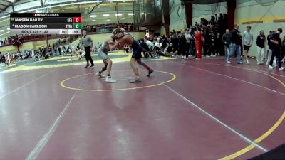 132 lbs Cons. Round 4 - Jaxsen Bailey, Green Farms Academy vs Mason Carlson, Syracuse