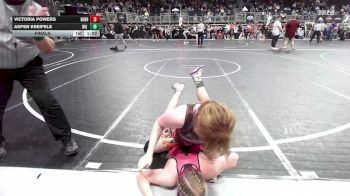 145 lbs Final - Victoria Powers, Nebraska Wr Ac vs Aspen Kreifels, Big Dog Grappling Academy