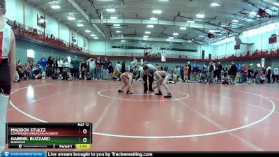 85 lbs Champ. Round 1 - Maddox Stultz, Contenders Wrestling Academy vs Gabriel Buzzard, Rushville