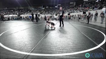 43 lbs Consolation - Oakley Elizondo, Blue Devil Wrestling vs Bryleigh Clipper, Norman Grappling Club