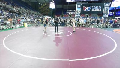 94 lbs Rnd Of 64 - Keegan Bassett, PA vs Thomas Gorst, UT