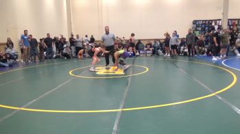 112 lbs Rr Rnd 5 - Maddax Byrum, Warrior RTC K-8 vs Josh Gormley, Ragin Raisins Niagara K-8