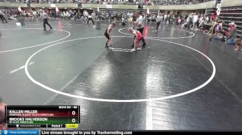 85 lbs Round 2 - Kallen Miller, Parkview Albany Youth Wrestling vs Brooks Halverson, RT Elite Wrestling