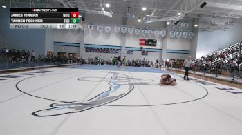 190 lbs Quarters & 1st Wb (16 Team) - James Hinman, West Forsyth vs Tanner Fechner, Tift County