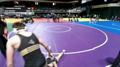 5A 126 lbs Champ. Round 1 - Fernando Dioses, Lubbock vs Max Brandt, Cedar Park