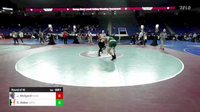 215 lbs Round Of 16 - Jaron Molgard, Shawsheen vs Sean Baker, Hopkinton