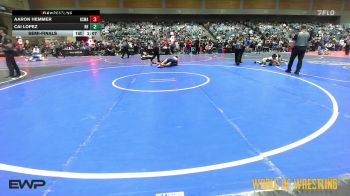 160 lbs Semifinal - Aaron Hemmer, Red Star Wrestling Academy vs Cai Lopez, Rough House