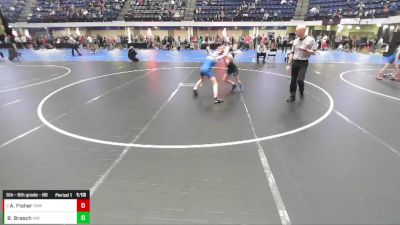 5th - 6th grade - 86 Champ. Round 1 - Brogan Brasch, Immortal Athletics WC vs Abel Fisher, Sebolt Wrestling Academy