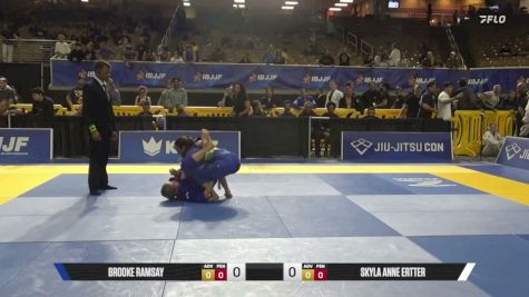 Skyla Anne Ertter vs Brooke Ramsay 2026 Pan Jiu Jitsu IBJJF Championship