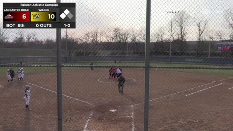 Replay: Lancaster Bible vs Wilkes | Mar 22 @ 4 PM