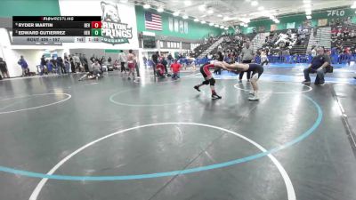 157 lbs Quarterfinal - Edward Gutierrez, Heritage vs Ryder Martin, Redlands East Valley