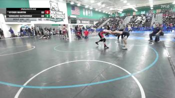 157 lbs Quarterfinal - Edward Gutierrez, Heritage vs Ryder Martin, Redlands East Valley