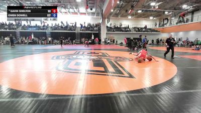 138 lbs Cons. Round 3 - Gavin Shelton, Victory vs Owen Dowell, KCTC