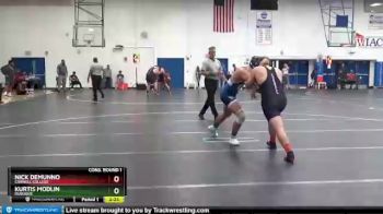 197 lbs Cons. Round 1 - Kurtis Modlin, Dubuque vs Nick Demunno, Cornell College