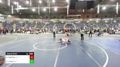 113 lbs Consi Of 16 #2 - Ace Godfrey, Rapid City Cobblers vs Dillon Long, Bear Cave WC