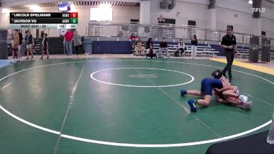 80 lbs 5th Place Match - Jackson Vo, All American Wrestling Club vs Lincoln Spielmann, NB Elite Wrestling Club