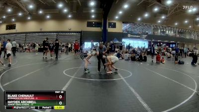 88 lbs Round 7 (8 Team) - Blake Chenault, Riverheads MS Wrestling vs Hayden Archbell, Junior Terps Xtreme