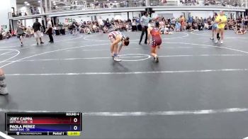 100 lbs Round 4 (8 Team) - Joey Cappa, Grit Mat Club vs Paola Perez, RaZor GWC