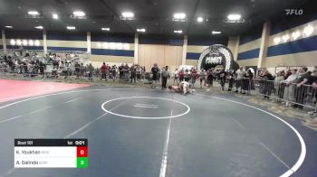 215 lbs Consi Of 8 #2 - Kallin Youkhan, Reign WC vs Adam Galindo, Servite HS