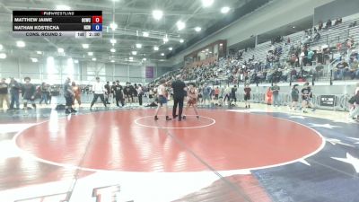132 lbs Cons. Round 2 - Matthew Jaime, Big Cat Wrestling Club vs Nathan Kostecka, NW Spartans Wrestling
