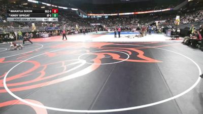 Cons. Semi - Kindy Sproat, North Platte vs Makayla Dixon, Ralston