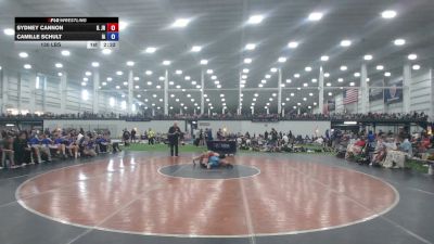 130 lbs Sydney Cannon, Illinois vs Camille Schult, Iowa