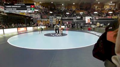 120 lbs 3rd Place Match - James Greenleaf, Greensburg-Kiowa County Hs vs Jaxson Vice, Atchison-Maur Hill-Mount Academy