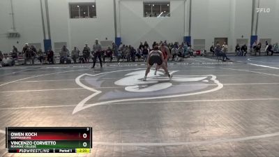 184 lbs Semifinal - Owen Koch, Shippensburg vs Vincenzo Corvetto, Roanoke College