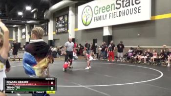 46 lbs Round 3 (4 Team) - Trinh Tse, Missouri vs Reagan Graser, Nebraska Wrestling Academy