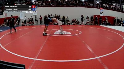 65 kg Champ. Round 3 - Ryan Hartung, Bearcat Wrestling Club vs Haiden Drury, Brunson UVRTC
