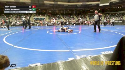 88 lbs Consi Of 32 #2 - Andy Barela, Top Rank vs Bobby Faulkner, Thoroughbred Wrestling Academy