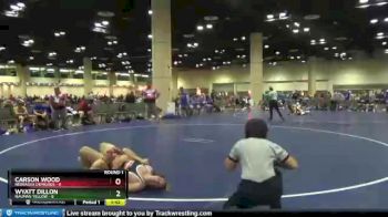 138 lbs Round 1 (8 Team) - Wyatt Dillon, Nauman Yellow vs Carson Wood, Nebraska Demigods