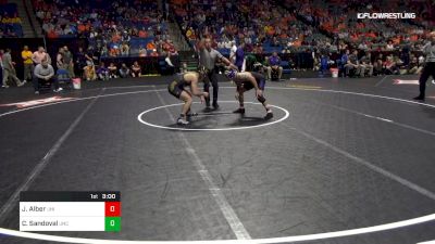 141 lbs Round Of 16 - Josh Alber, Northern Iowa vs Chris Sandoval, Northern Colorado