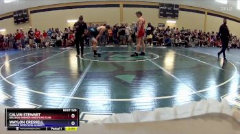 190 lbs Quarterfinal - Calvin Stewart, Bulldog Premier Wrestling Club vs Waylon Cressell, Warren Wrestling Academy
