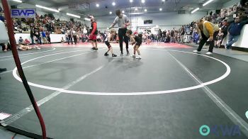 46 lbs Round Of 16 - Hadley-Glen Smith, Coweta Tiger Wrestling vs Samuel Voss, Skiatook Youth Wrestling