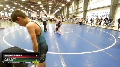 80 lbs Rd# 1 9:00am Friday - Chase Davis, Rebellion vs Remington Salas, Mile High