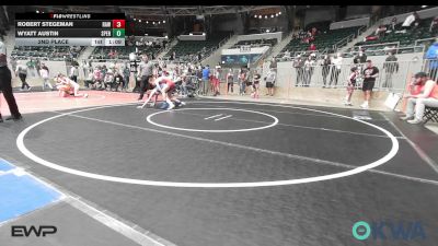 92 lbs 2nd Place - Robert Stegeman, Raw Wrestling Club vs Wyatt Austin, Sperry Wrestling Club