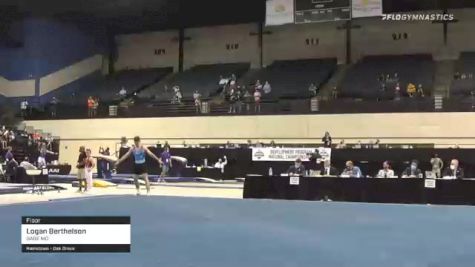 Logan Berthelson - Floor, GAGE MO - 2021 USA Gymnastics Development Program National Championships