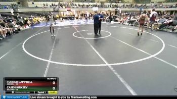 126 lbs Round 3 (4 Team) - Turner Campbell, Holmen vs Casen Kirksey, Willard