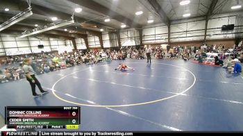 62 lbs 1st Place Match - Dominic Collins, Sanderson Wrestling Academy vs Ceder Smith, Sanderson Wrestling Academy