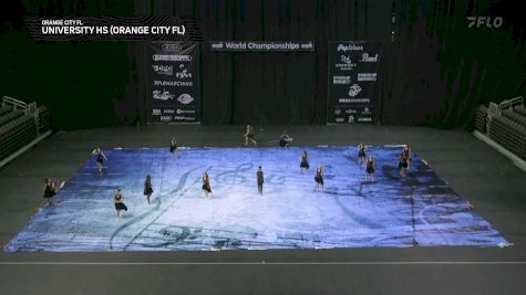 University HS (Orange City FL) "Orange City FL" at 2026 WGI Guard World Championships