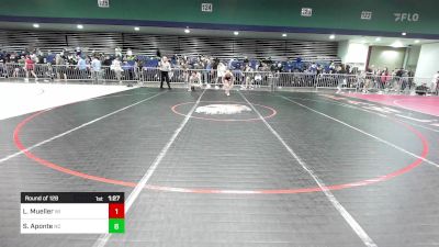 113 lbs Round Of 128 - Logan Mueller, WI vs Samuel Aponte, NC