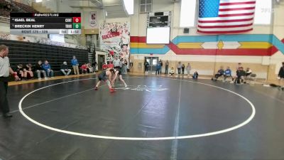 126 lbs Semifinal - Breckin Henry, Thunder Basin vs Isael Beal, Central